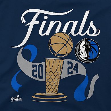 Unisex Stadium Essentials Navy Dallas Mavericks 2024 NBA Finals T-Shirt