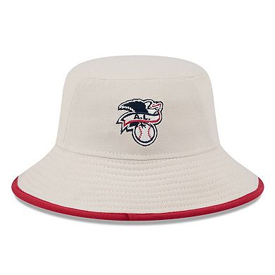 Men's New Era  Khaki Oakland Athletics 2024 Fourth of July Bucket Hat