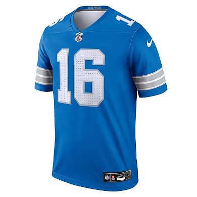 Men's Nike Jared Goff Blue Detroit Lions Legend Jersey