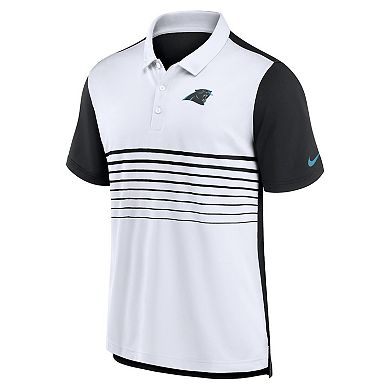 Men's Nike Black/White Carolina Panthers Fashion Performance Polo