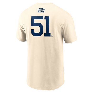 Men's Nike Jung Hoo Lee Cream San Francisco Giants 2024 Rickwood Classic Fuse Name & Number T-Shirt