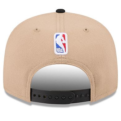 Youth New Era Tan/Black Miami Heat 2024 NBA Draft 9FIFTY Snapback Hat