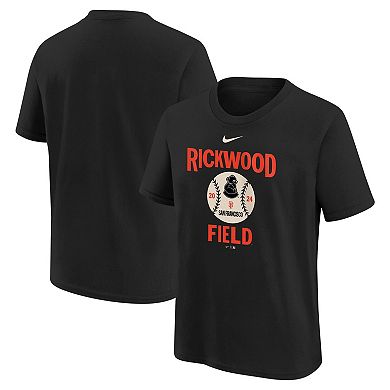 Youth Nike Black San Francisco Giants 2024 Rickwood Classic T-Shirt