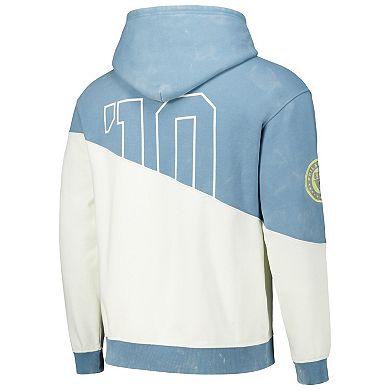 Men's The Wild Collective Light Blue/Cream Philadelphia Union Vintage Pullover Hoodie