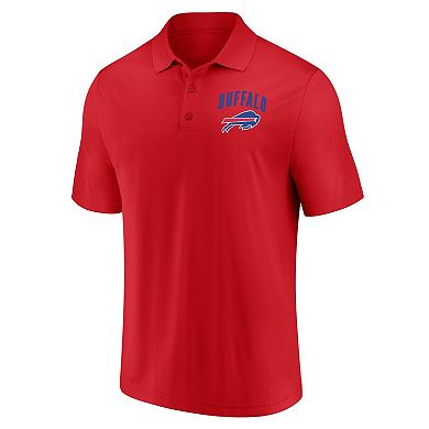 Men's Fanatics Buffalo Bills Lockup Two-Pack Polo Set