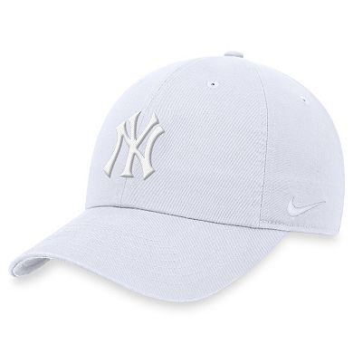 Men's Nike White New York Yankees Club Adjustable Hat