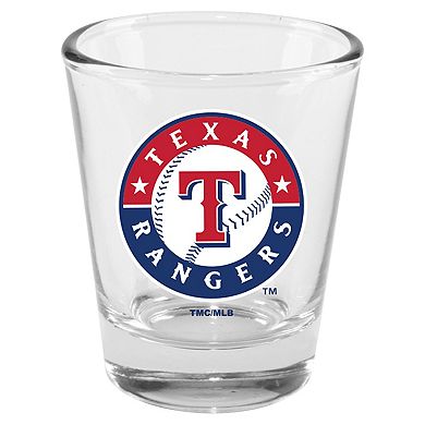 The Memory Company Texas Rangers 4-Pack 2oz. Shot Glass Set