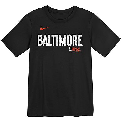 Preschool Nike Jackson Holliday Black Baltimore Orioles City Connect Player Name & Number T-Shirt
