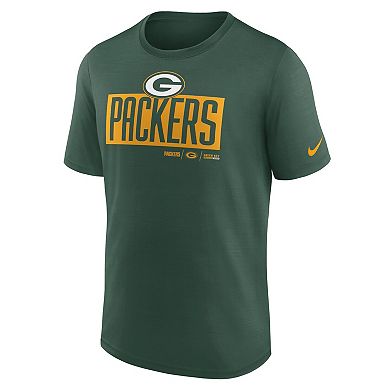 Men's Nike Green Green Bay Packers Exceed Performance T-Shirt