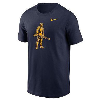 Men's Nike Navy West Virginia Mountaineers Primetime Evergreen Alternate Logo T-Shirt