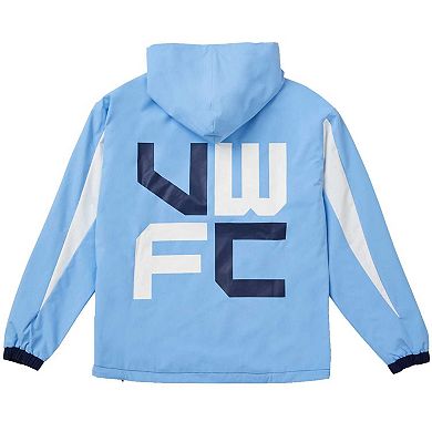 Unisex Live Breathe Futbol Light Blue Vancouver Whitecaps FC Tekker Half-Zip Anorak Jacket