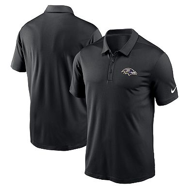 Men's Nike Black Baltimore Ravens Franchise Performance Polo