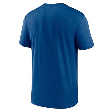 Men's Nike Royal Indianapolis Colts Primetime Legend Wordmark Performance T-Shirt