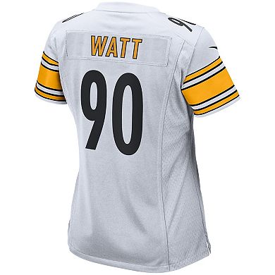 Women's Nike T.J. Watt White Pittsburgh Steelers Player Jersey