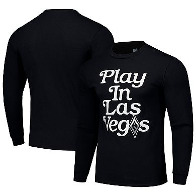 Unisex Black Las Vegas Aces Play In Long Sleeve T-Shirt