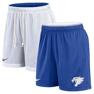 Men's Nike White/Royal Kentucky Wildcats Primetime Reversible Performance Shorts