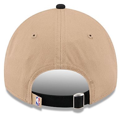 Men's New Era Tan/Black Utah Jazz 2024 NBA Draft 9TWENTY Adjustable Hat