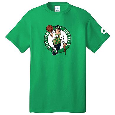 Unisex FISLL Kelly Green Boston Celtics Lucky T-Shirt