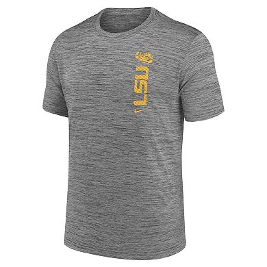 Youth Nike Gray LSU Tigers Velocity T-Shirt