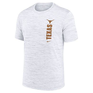 Youth Nike White Texas Longhorns Velocity T-Shirt