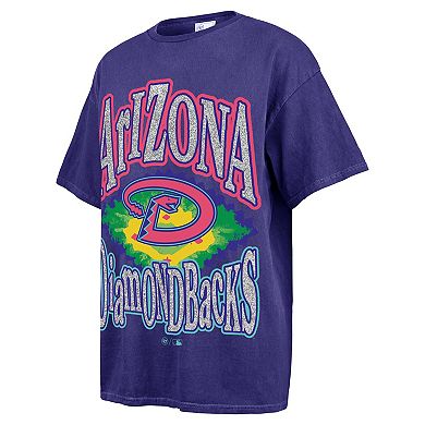 Women's '47 Navy Arizona Diamondbacks Flashing Lights Boyfriend T-Shirt