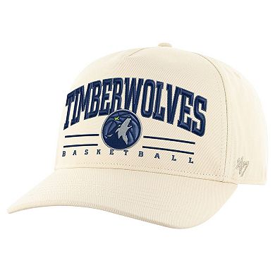 Men's '47 Cream Minnesota Timberwolves Roscoe Hitch Adjustable Hat