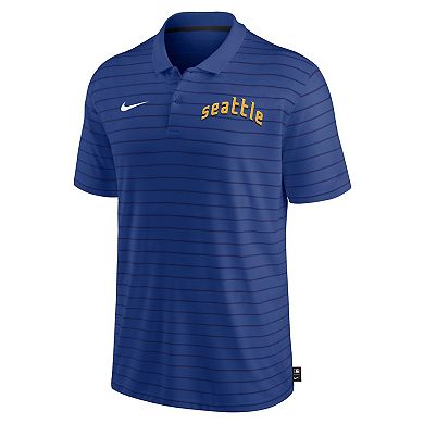 Men's Nike Royal Seattle Mariners City Connect Authentic Collection Victory Performance Polo