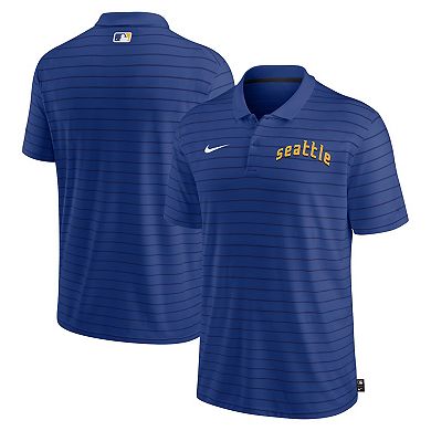 Men's Nike Royal Seattle Mariners City Connect Authentic Collection Victory Performance Polo