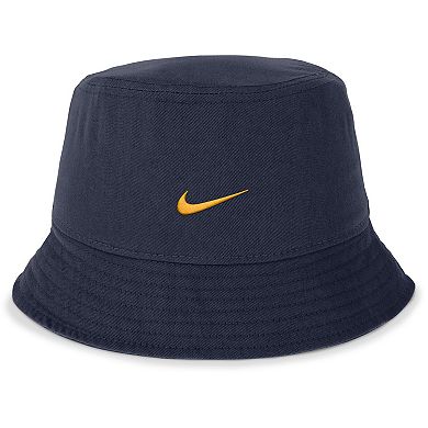 Men's Nike Navy West Virginia Mountaineers Apex Bucket Hat