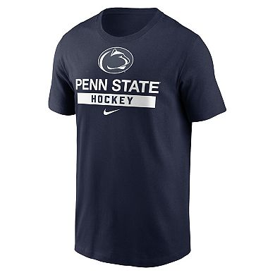 Men's Nike Navy Penn State Nittany Lions Ice Hockey Sport Drop T-Shirt