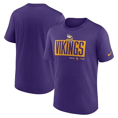 Men's Nike Purple Minnesota Vikings Exceed Performance T-Shirt