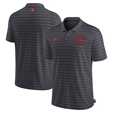 Men's Nike Charcoal Cincinnati Reds City Connect Authentic Collection Victory Performance Polo