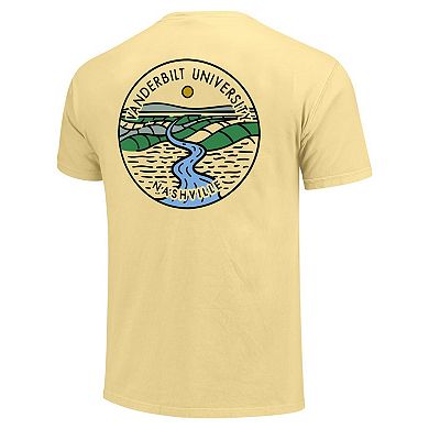 Unisex Gold Vanderbilt Commodores Scenic Comfort Colors T-Shirt