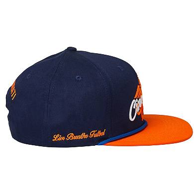 Unisex Live Breathe Futbol Navy FC Cincinnati Snapback Hat