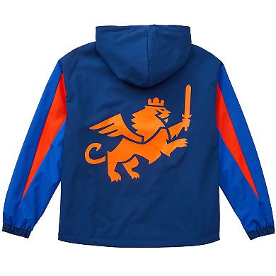 Unisex Live Breathe Futbol Blue FC Cincinnati Tekker Half-Zip Anorak Jacket