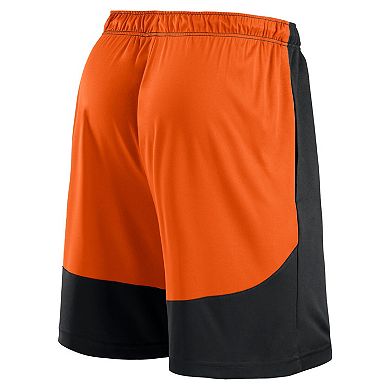 Men's Fanatics Black/Orange Cincinnati Bengals Go Hard Shorts