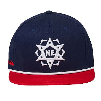 Unisex Live Breathe Futbol Navy New England Revolution Snapback Hat