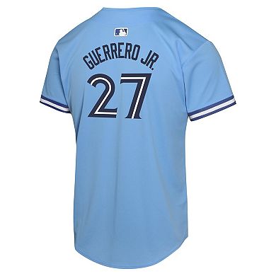 Youth Nike Vladimir Guerrero Jr. Powder Blue Toronto Blue Jays Alternate Player Game Jersey