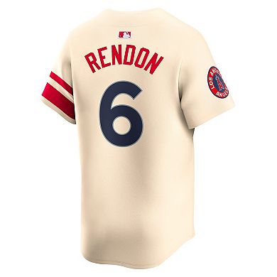 Men's Nike Anthony Rendon Cream Los Angeles Angels City Connect Limited Player Jersey