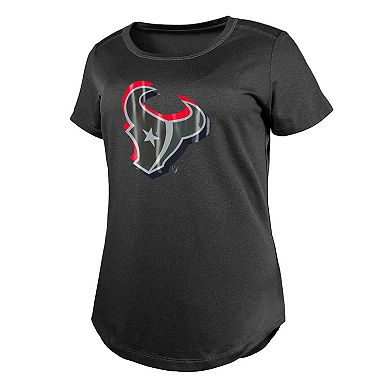 Women's New Era  Charcoal Houston Texans 2024 NFL Draft T-Shirt