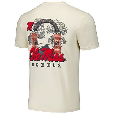 Unisex Natural Ole Miss Rebels Hyper Local Walk of Champions T-Shirt