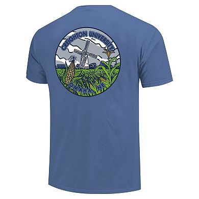 Unisex Blue Creighton Bluejays Scenic Comfort Colors T-Shirt