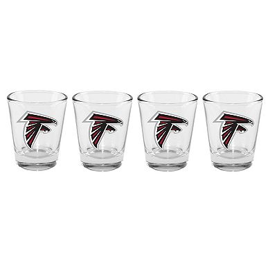 The Memory Company Atlanta Falcons 4-Pack 2oz. Shot Glass Set