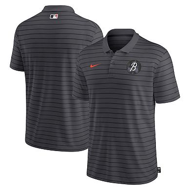 Men's Nike Charcoal Baltimore Orioles City Connect Authentic Collection Victory Performance Polo