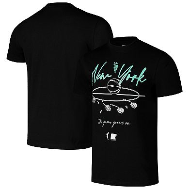 Unisex round21 Black New York Liberty Home Court T-Shirt