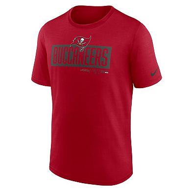 Men's Nike Red Tampa Bay Buccaneers Exceed Performance T-Shirt