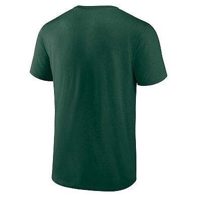 Men's Fanatics Green Green Bay Packers Hometown Offensive Drive T-Shirt