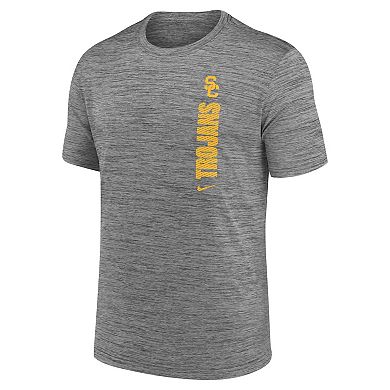 Youth Nike Gray USC Trojans Velocity T-Shirt