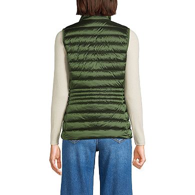 Women's Lands' End Wanderweight Packable Down Vest