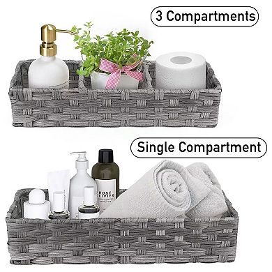 Woven Tank Topper Storage Basket